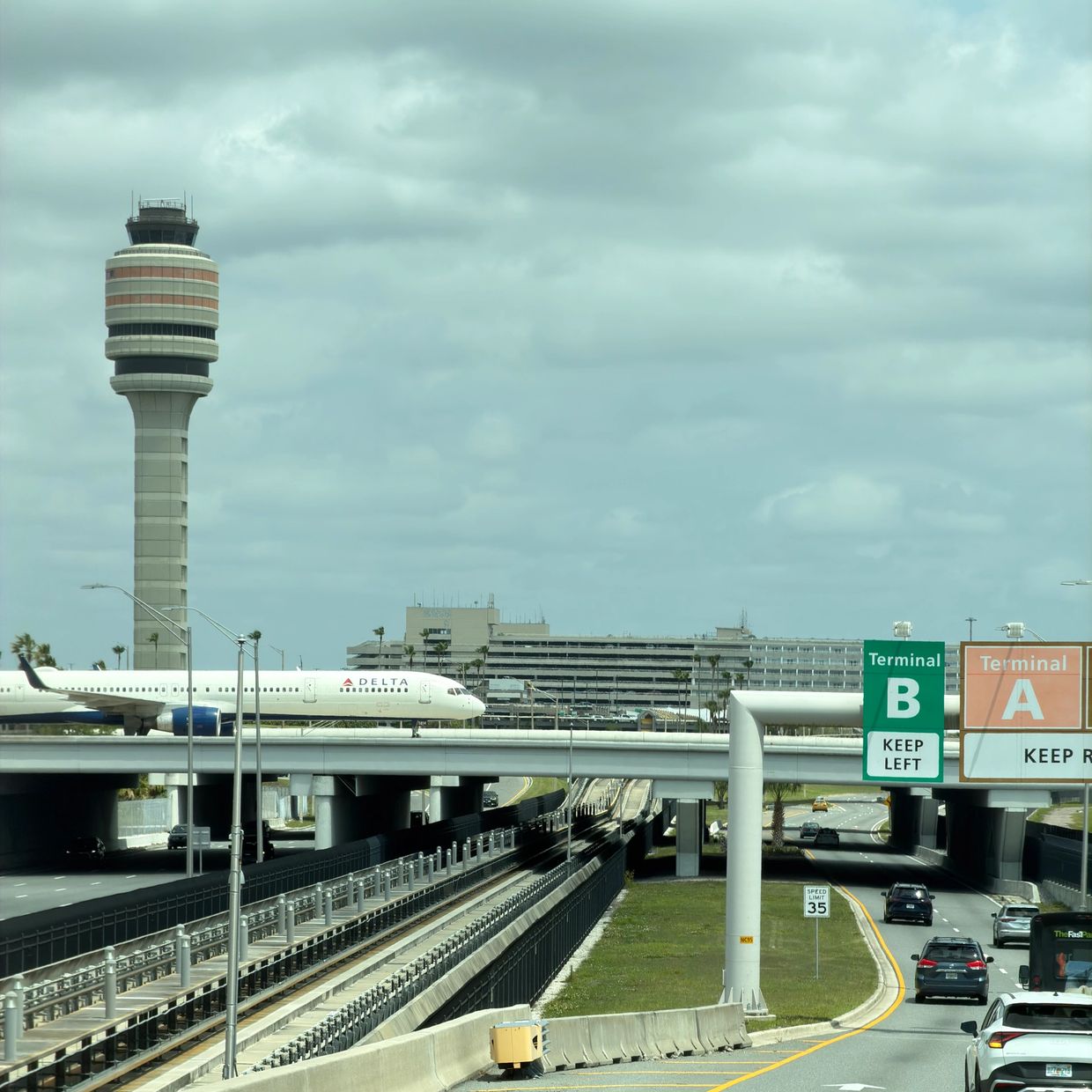 Orlando International airport MCO pick ups and drop offs
