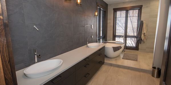 Master ensuite renovation.