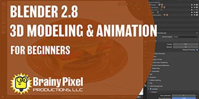 Tutorial for Blender 2.8 3D modeling and animation.
