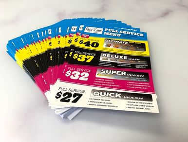 Business Cards, Postcards, Flyers, Booklets, Presentation Folders, Stationery