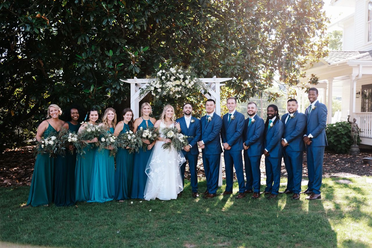 Summer Ranch Wedding with Whimsical, Victorian Décor Details