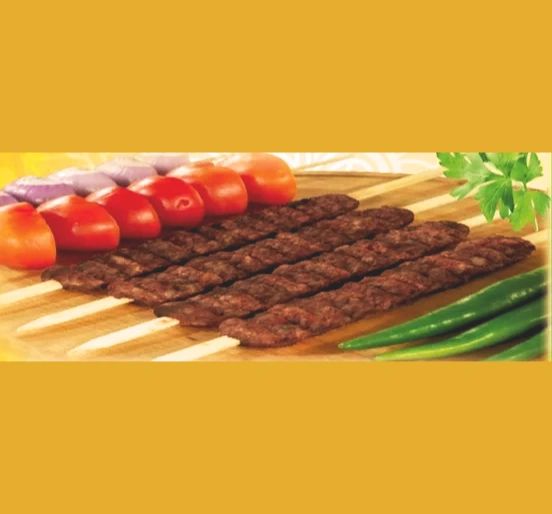 Authentic Lamb Kofta Kebab Skewers Lamb Patty Kebab Sinbad Skewers