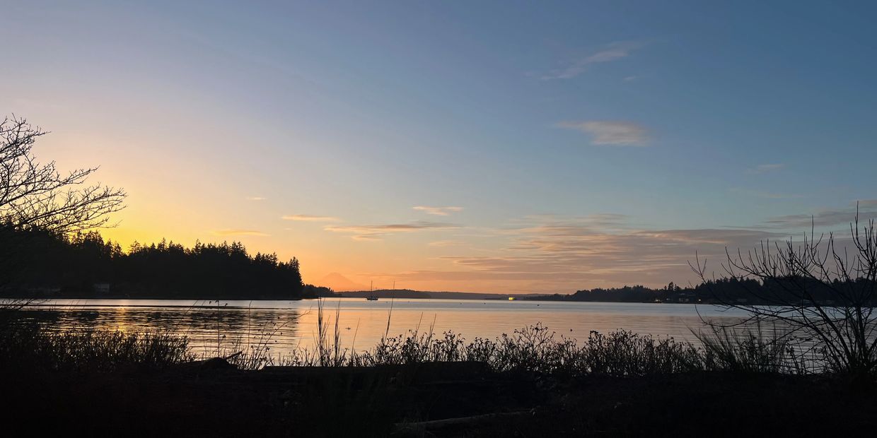 Point White at dusk