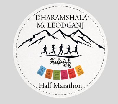 Dharamshala Marathon logo by Chiro Mitra