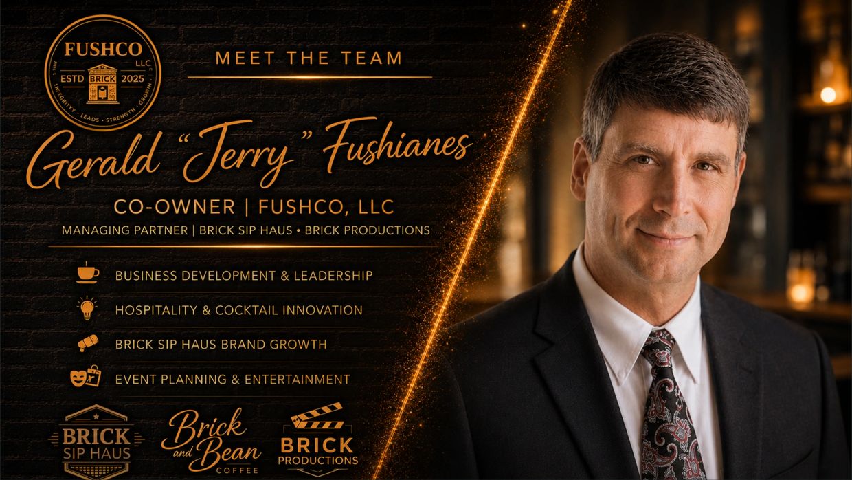 Gerald "Jerry" Fushianes, co-owner of Fushco, LLC, expert in business development and hospitality innovation.