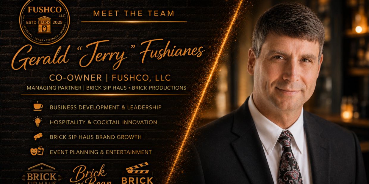 Gerald "Jerry" Fushianes, co-owner of Fushco, LLC, expert in business development and hospitality innovation.