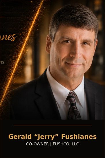 Professional portrait of Gerald "Jerry" Fushianes, co-owner of Fushco, LLC.