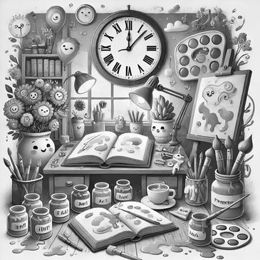 Passa Tempo Art. Creative Writing, casual paintings PassaTempo.Art