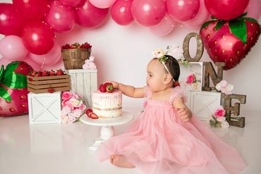 1st birthday cake sash