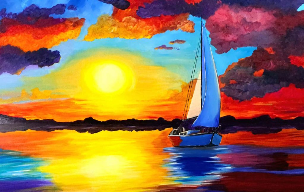 Oil on 36 x 48 inch stretched canvas 
$1250