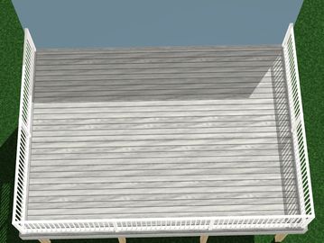 Deck price example without stairs