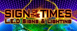 Sign of the Times LE.D. signs