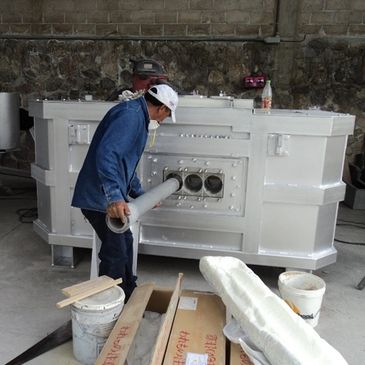 horno de sostenimiento, aluminio, fundición, zamak