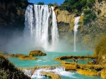 Cascada El Salto en la Huasteca Potosina