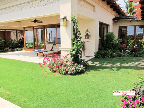 Custom hardwood flooring installation on Maui