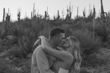 Catalina State Park Couples photos | Arizona couples photographer | Rylin Noelle photography