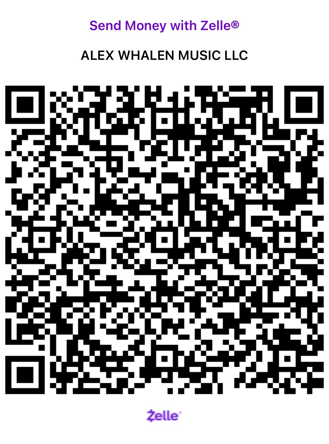 Zelle QR Code