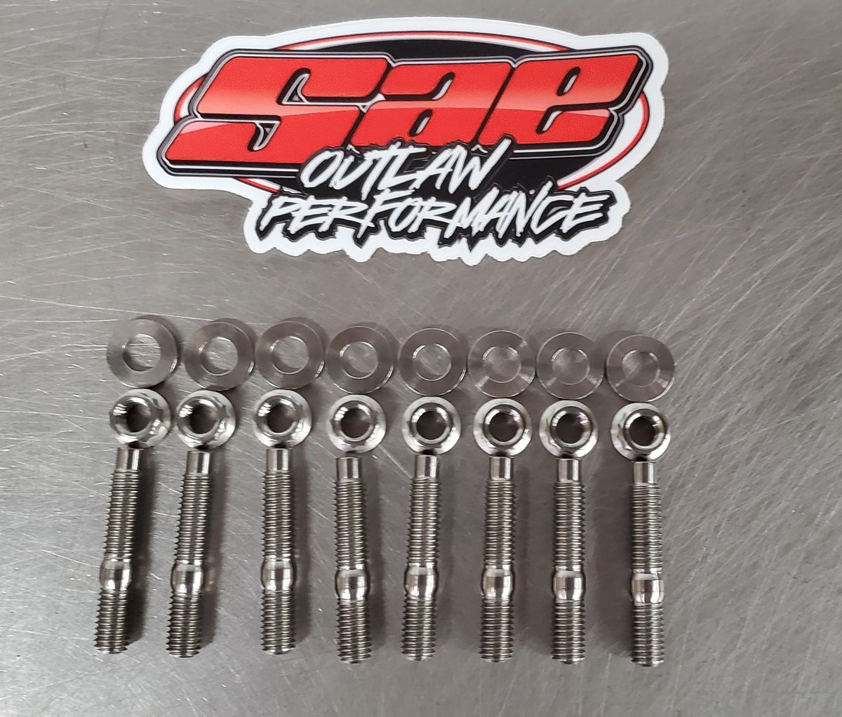 Titanium Header Stud Kit