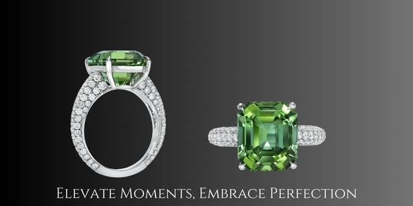 Green Tourmaline: A vibrant gemstone symbolizing healing, prosperity, balance, and natural beauty.