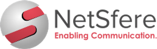 NetSfere logo with tagline "Enabling Communication."
