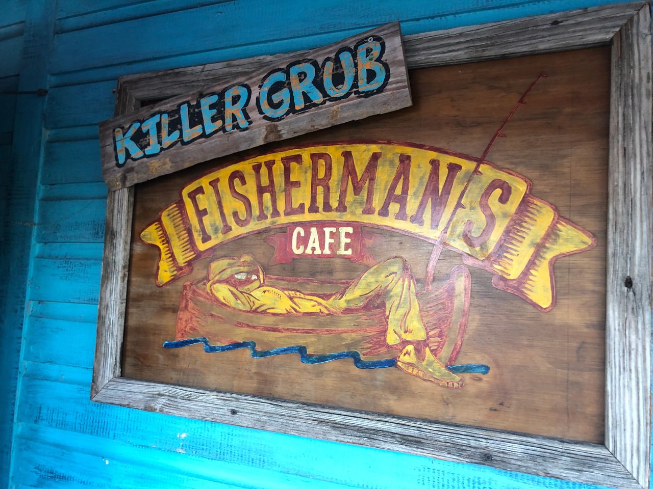 The Fisherman's Cafe rightly boasts of "killer grub" and "the flavors of Old Key West." The Fisherman's Cafe rightly boasts of "killer grub" and "the flavors of Old Key West."