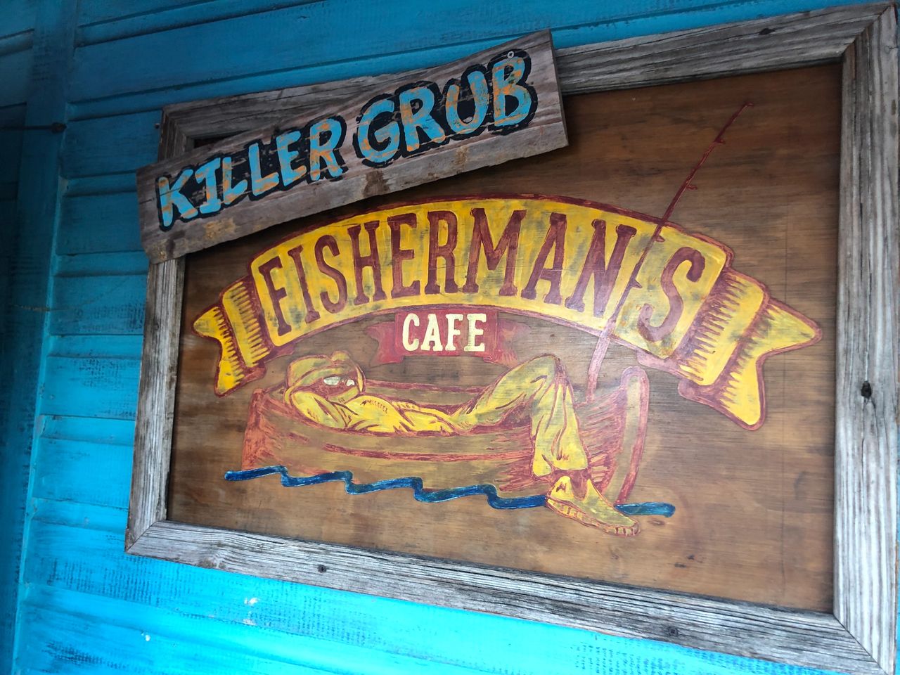 The Fisherman's Cafe rightly boasts of "killer grub" and "the flavors of Old Key West."