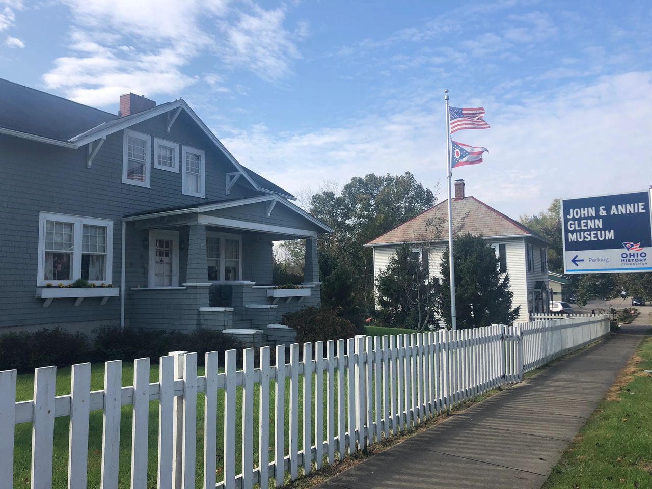 John Glenn's birthplace in Cambridge, Ohio. The town has little in common with that polluted petri dish of anti-intellectual anti-Americanism called Cambridge, Massachusetts. 