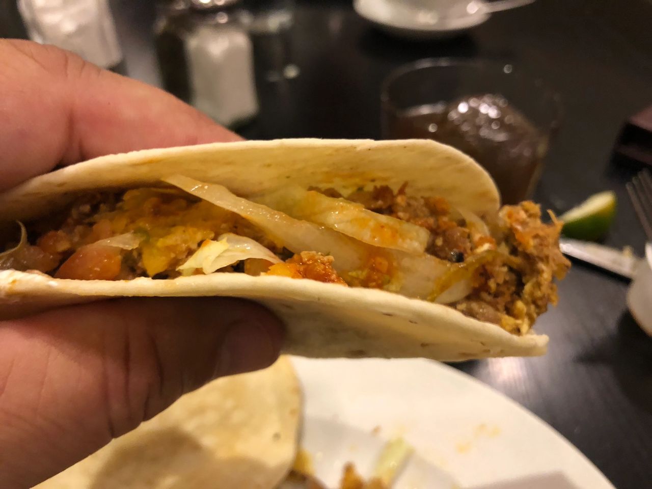 Breakfast tacos at Ellen's in Dallas