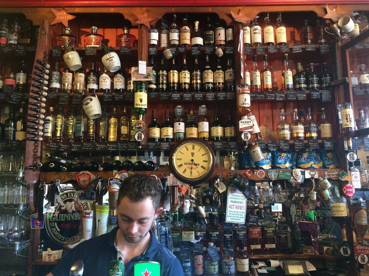 Dick Mack's pub in Ireland offers great whiskey