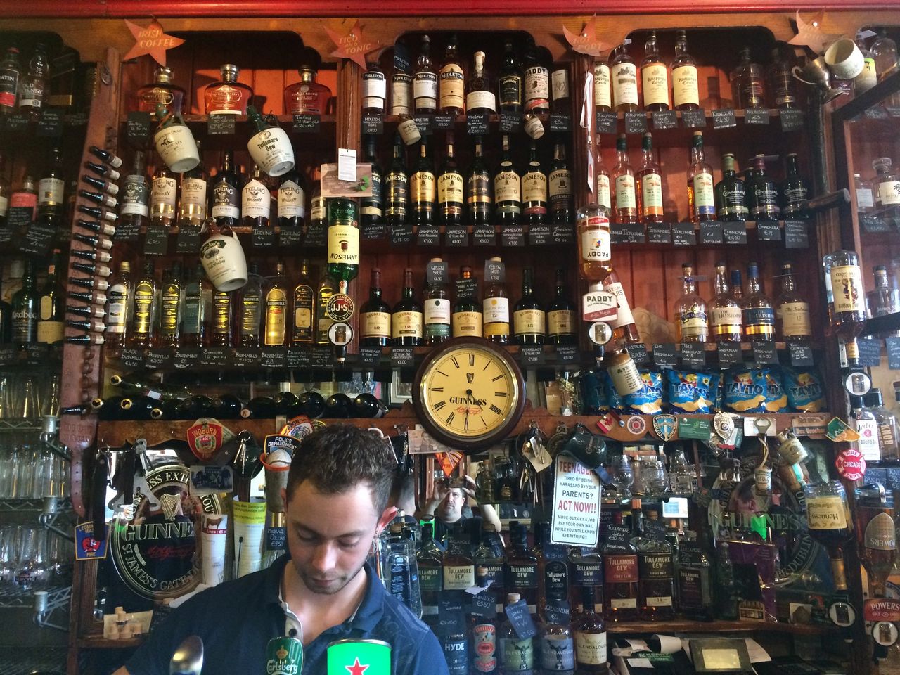 Dick Mack's pub in Ireland offers great whiskey Dick Mack's pub in Ireland offers great whiskey