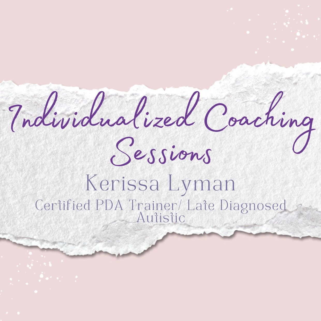 Kerissa Lyman Individualized Coaching Sessions 