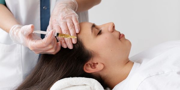 Scalp Mesotherapy Cocktail and Exosome Treatment at Dr. Singh's Cosmedica, Halasuru, Bengaluru.