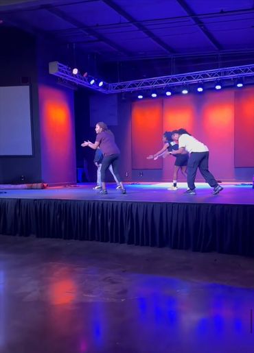 One of Three Lead Line Dance Instructors for the Dancing for a Difference Line Dance Fundraiser- Cha