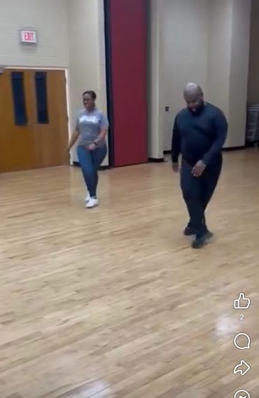 Private Session-Couple Booked Me to Teach Line Dancing for Date Night.