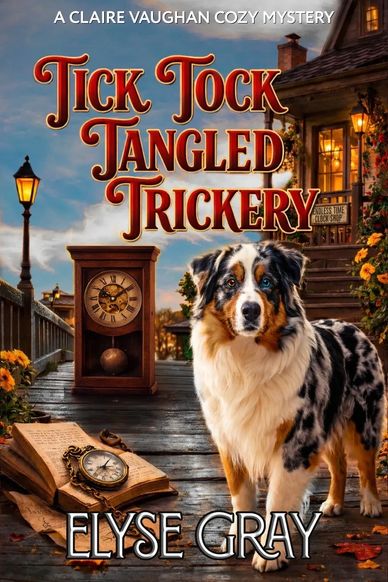 A CLOCK AND A DOG