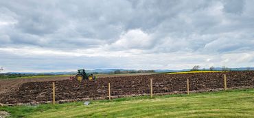 Field prep ahead of pototo planting 