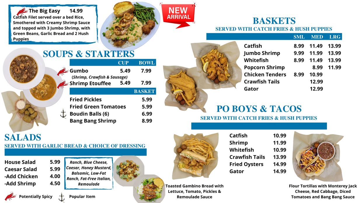 Digital Menu Board 1 The Catch