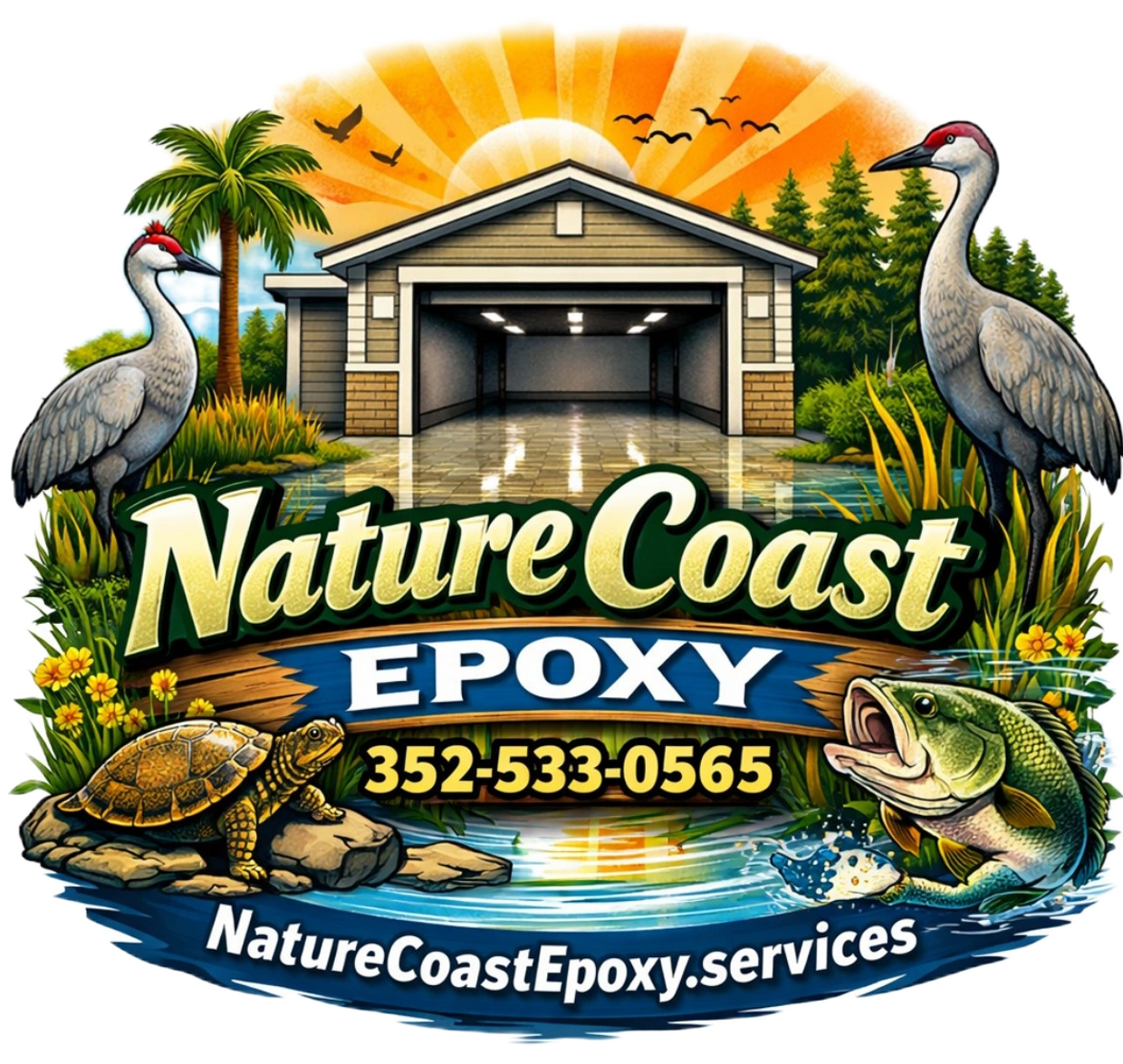 Image of nature coast epoxy logo naturecoastepoxy.services 352533565
