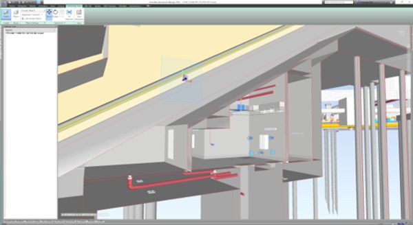 Design coordination via BIM in CDE.