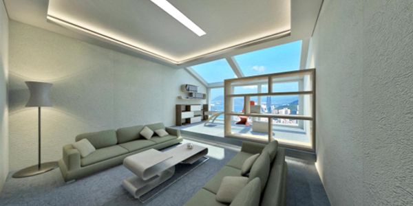 3D rendering from BIM of quality interior design