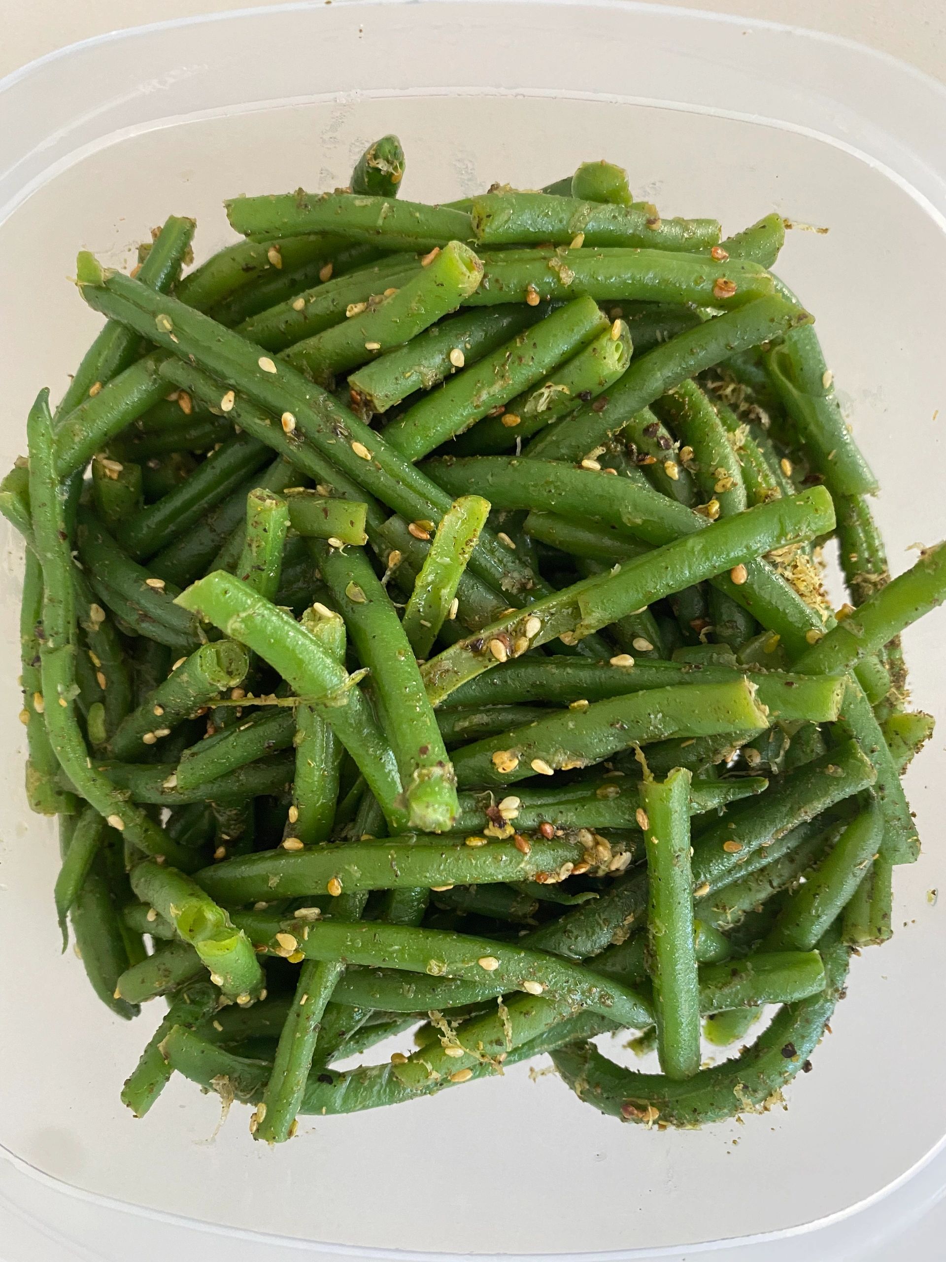Za'atar String Beans