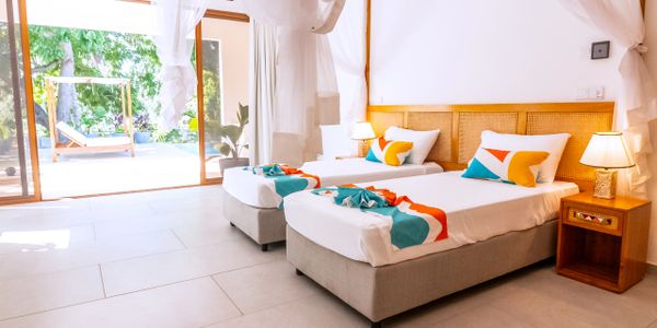 Bedroom with a view