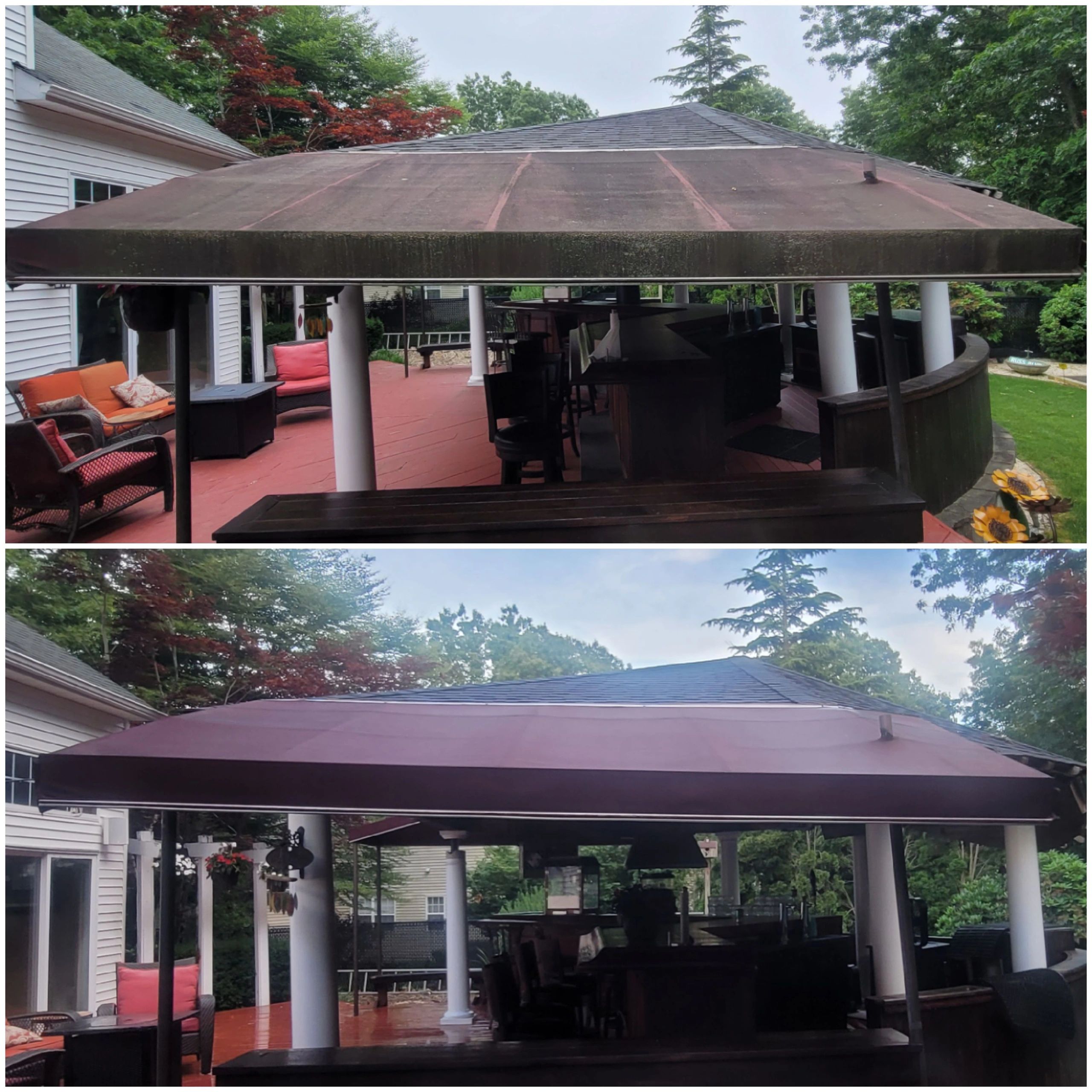 Awning Low Pressure Soft Wash 