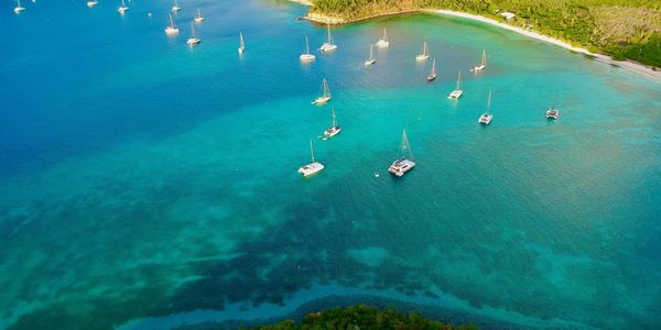 Beautiful Bay In the British Virgin Islands