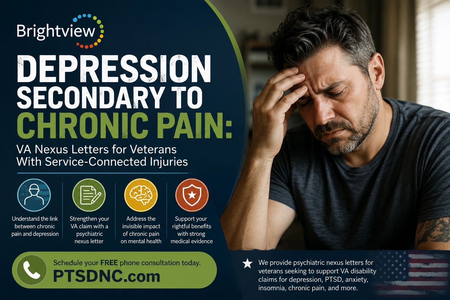 Depression Secondary to Chronic Pain: VA Nexus Letters