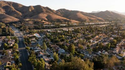 Aerial image of Agoura Hills, CA - Expert Notary Public Services