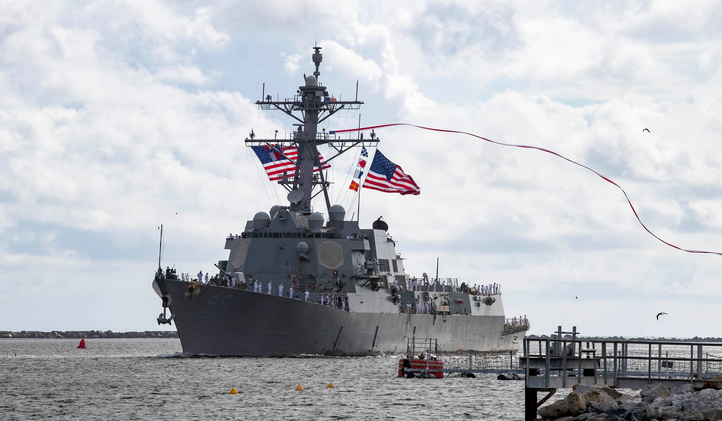 USS Farragut (DDG-99) Homeward Bound!