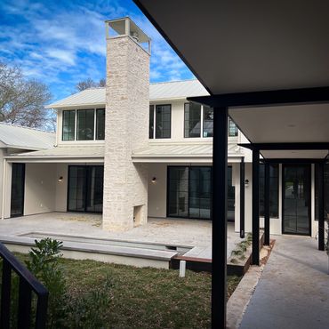 Horseshoe Bay Hill Country Texas Backyard Patio House Remodel Builder Developer Calico Development