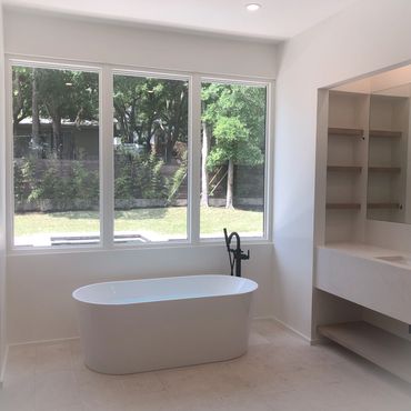 Horseshoe Bay Hill Country Texas Bathroom House Remodel Builder Developer Calico Development