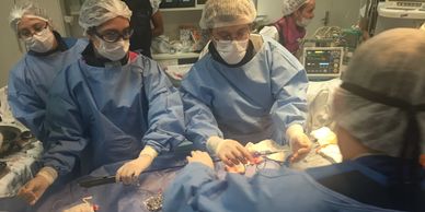 Cirurgia de implante valvar transcateter via femural (TAVI)